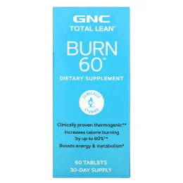 GNC Total Lean, Burn 60, 60 Tablets
