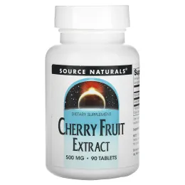 Source Naturals, Вишневый экстракт, 500 мг, 90 таблеток