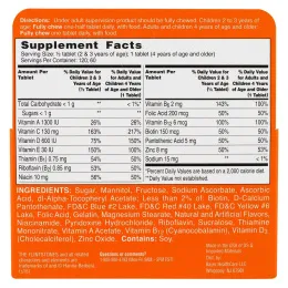 Flintstones, Детская мультивитаминная добавка, фруктовые ароматы, 60 жевательных таблеток с приятным вкусом