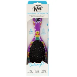 Wet Brush, Оригинальная расческа для распутывания волос, Счастливые волосы Ананас, 1 расческа