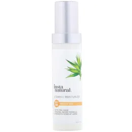 InstaNatural, Увлажняющее средство с витамином С, фактор защиты SPF 30, натуральный солнцезащитный крем на минеральной основе, 50 мл