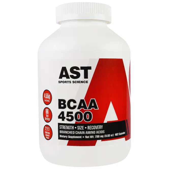 AST Sports Science, BCAA, 4500, 462 капсулы