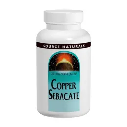 Source Naturals, Медный себацинат, 22 мг, 120 таблеток