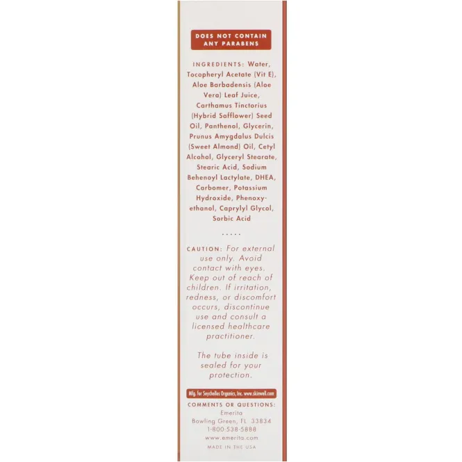 Emerita, балансирующий крем с ДГЭА и витамином Е, без отдушки, 112 г (4 унции)