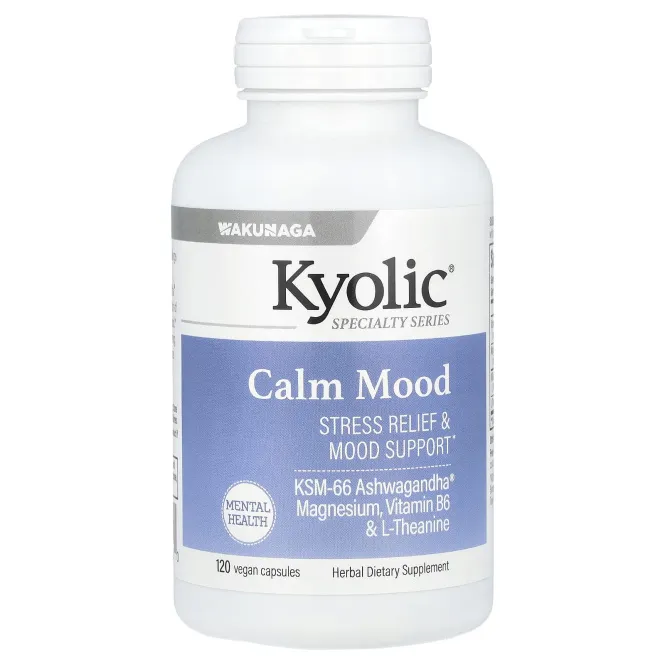 Kyolic, Specialty Series, для спокойного настроения, 120 веганских капсул