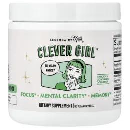 Legendairy Milk, Clever Girl™, 60 веганских капсул