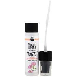 Nourish Organic, На ночь, восстанавливающая сыворотка, арган + вечерняя примула, 20 мл (0,7 унции)