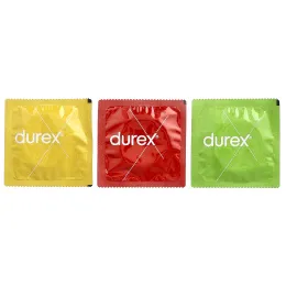 Durex, латексные п3, тропические фрукты, плотное прилегание, 12 шт. из латекса
