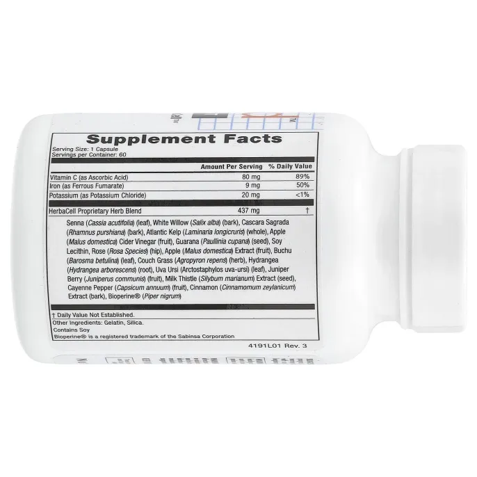 BioTech, Система по контролю целлюлита CelluRid, 60 капсул