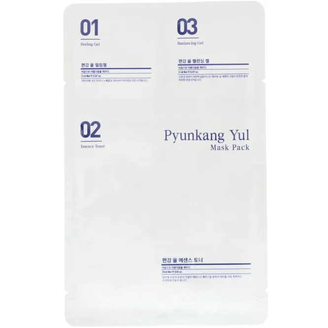 Pyunkang Yul, Комплект масок, трехэтапный уход за кожей, 5 шт.