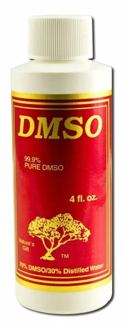 DMSO, 99,9% Чистый диметилсульфоксид - 70% / 30%, 4 жидких унции