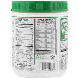 Growing Naturals, Pea Protein, Original, 1 lb (456 g)