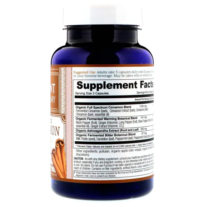 Ancient Apothecary, Корица ферментированная, 90 капсул