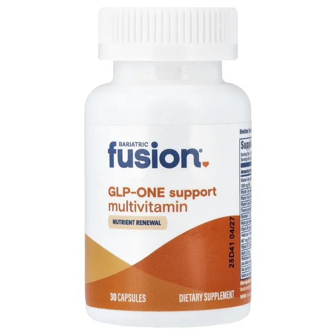 Bariatric Fusion, GLP-One Support, мультивитамины для поддержки, 30 капсул