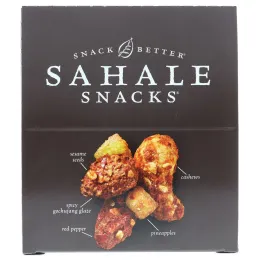 Sahale Snacks, Glazed Mix, Korean BBQ Almonds, 9 Packs, 1.5 oz (42.5 g) Each