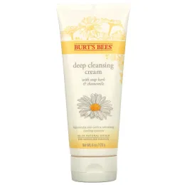 Burt's Bees, Крем для глубокого очищения с мыльной корой и ромашкой, 170 г (6 унций)