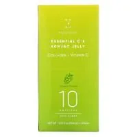 Everydaze, Essential C's Konjac Jelly, зеленый виноград, 4 пакетика по 5,07 жидких унций (150 мл) каждый