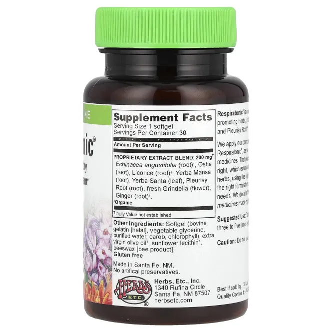 Herbs Etc., Respiratonic®, 30 мягких таблеток