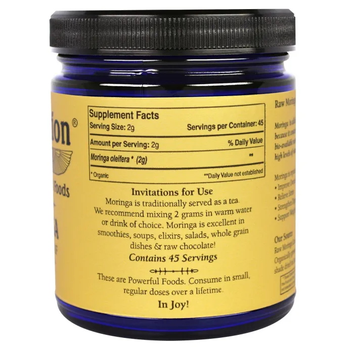 Sun Potion, Порошок из Листа Моринги, Натуральный, 3,2 унции (90 г)