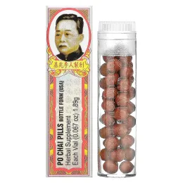 Li Chung Shing Tong, Po Chai Pills, 10 флаконов, 18,9 г (0,67 унции)