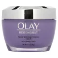 Olay, Regenerist, ночной восстанавливающий крем, без отдушек, 48 г (1,7 унции)