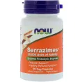 Now Foods, Serrazimes, 90 Veg Capsules