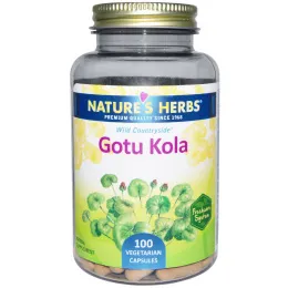 Nature's Herbs, Wild Countryside, Центелла азиатская, 100 растительных капсул