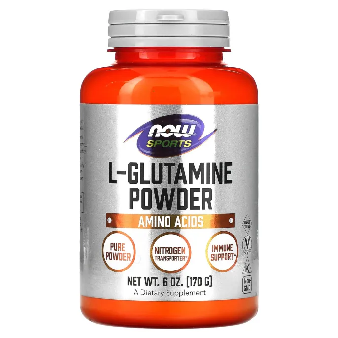 Now Foods Порошок L-глютамина 170 грамм