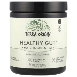 Terra Origin, Healthy Gut ™, зеленый чай матча, 227,4 г (8,02 унции)