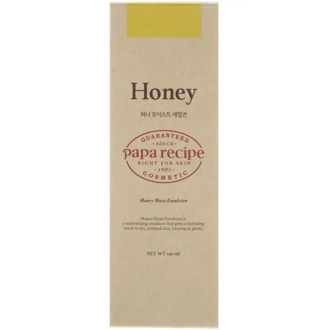 Papa Recipe, Увлажняющая эмульсия с экстрактом меда, 150 мл