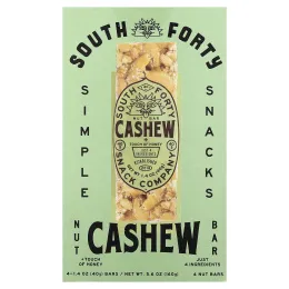 South Forty Snack Company, фруктовые батончики, манго, ананас и лайм, 5 батончиков по 35 г (1,2 унции)