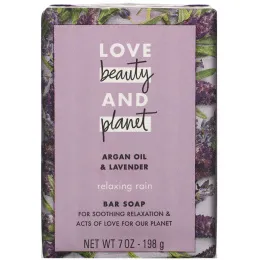 Love Beauty and Planet, Relaxing Rain, Bar Soap, Argan Oil & Lavender, 7 oz (198 g)
