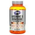 Now Foods, Arginine & Ornithine, 500/250, 250 капсул