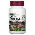 Nature's Plus, Herbal Actives, Молочный чертополох, с продлённым высвобождением, 500 мг, 30 таблеток