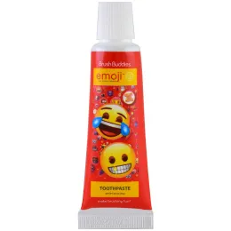 Brush Buddies, Эмодзи, Комплект зубных щеток для путешествий, Набор из 3 штук