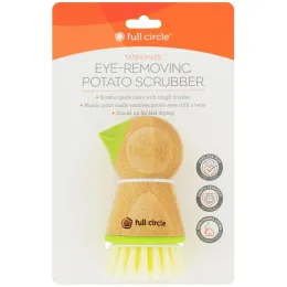 Full Circle, Tater Mate, Eye-Removing Potato Scrubber, 1 Brush