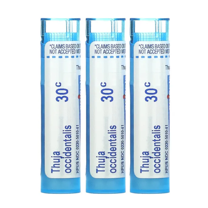 Boiron, Туя западная 30С, 3 тубы по 80 гранул