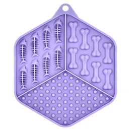 Spunky Pup, The Lick Pad, для собак и кошек, шестиугольный, 1 шт.