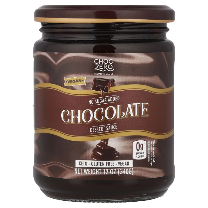 ChocZero, десертный соус, шоколад, 340 г (12 унций)