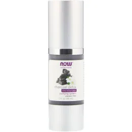 Now Foods, Solutions, увлажняющее детоксифицирующее средство из активированного угля, 1 ж. унц. (30 мл)