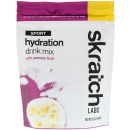 SKRATCH LABS, Sport Hydration Drink Mix, Passion Fruit, 15.5 oz (440 g)