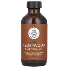 Pure Body Naturals, 100% чистое эфирное масло, кедр, 118 мл (4 жидк. унц.)