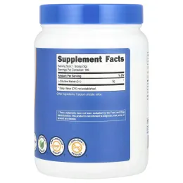Nutricost, L-цитруллин малат 2: 1, без добавок, 600 г (1,3 фунта)