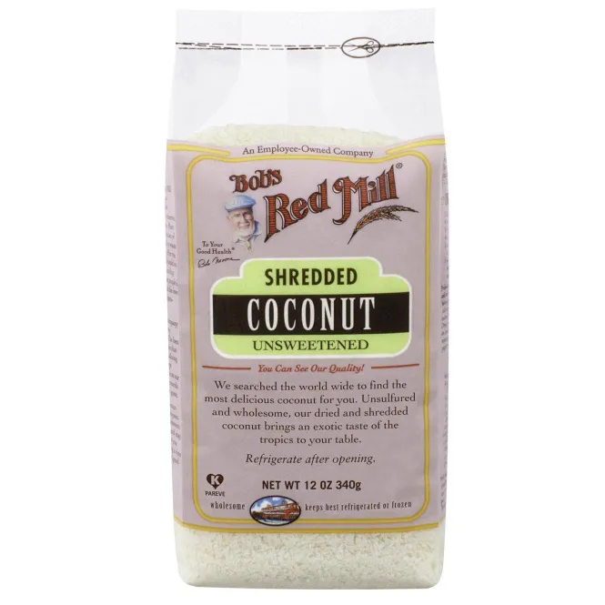 Bob's Red Mill, Кокосовая стружка, неподслащенная, 12 унций (340 г)