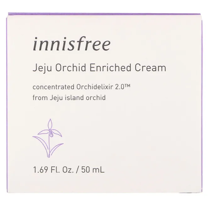 Innisfree, Обогащенный крем с экстрактом орхидеи, 50 мл