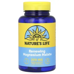 Nature's Life, Малат магния, 1,300 мг, 100  таблеток