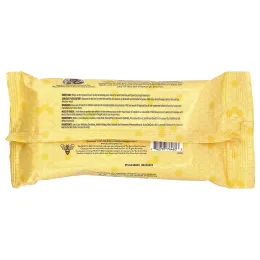 Burt's Bees, салфетки против комков шерсти, с подсолнечным маслом и маслом из ростков пшеницы, для кошек, 50 шт.