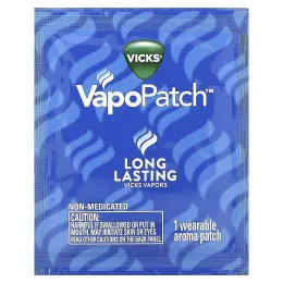 Vicks, VapoPatch ™, успокаивающий пар, 5 ароматизаторов, пригодных для ношения