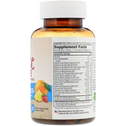 Hero Nutritional Products, Slice of Life, Жевательные витамины для взрослых, Полноценные мультивитамины+, Натуральный апельсин, Ананас, Клубника, 60 жевательных витаминов