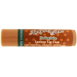 Luxe Beauty, Healing Lip Balm, Crazy Coconut, 0.14 oz (4 g)